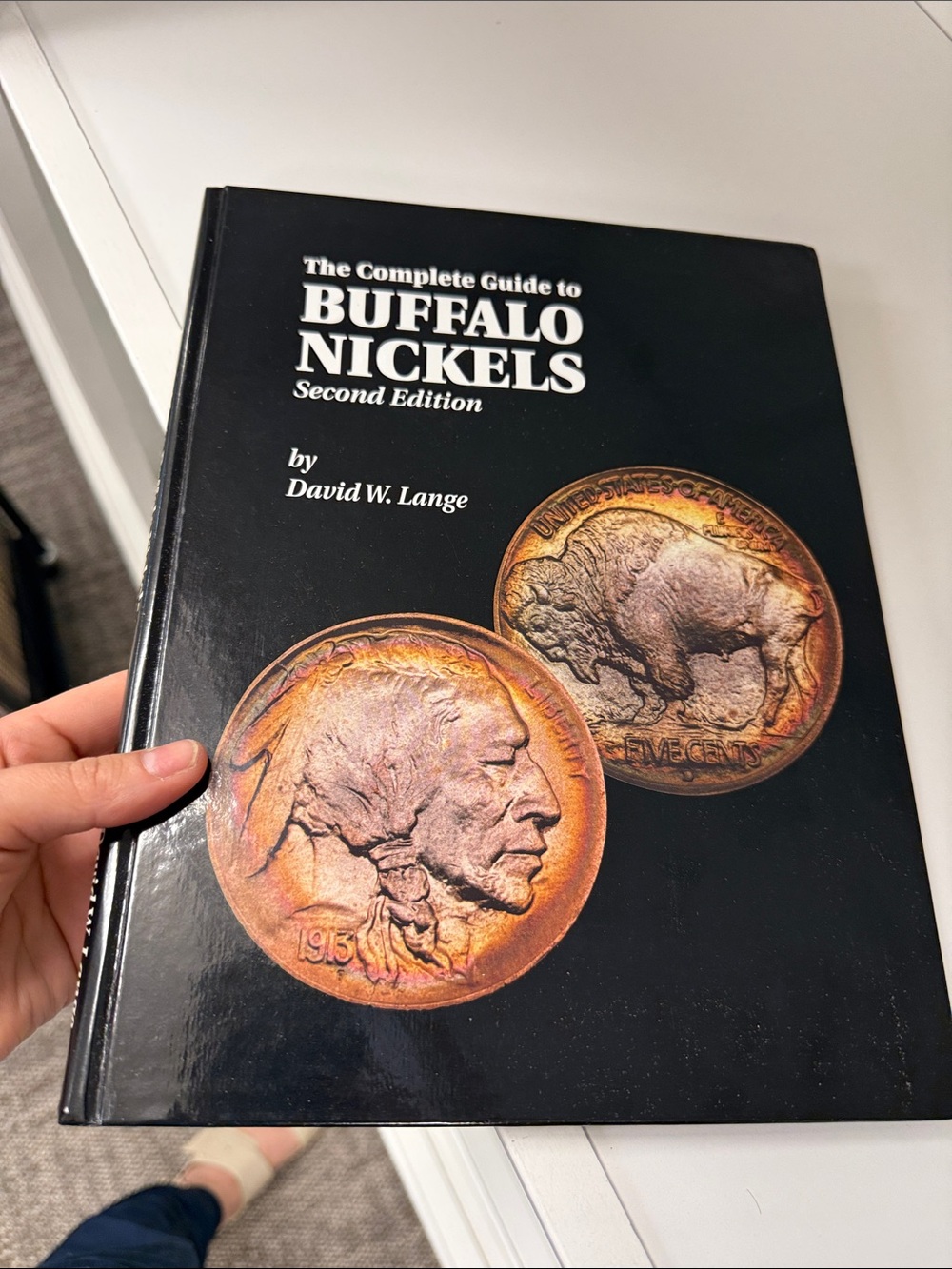 The Complete Guide to Buffalo Nickels - hardback book with Copper Coin Images